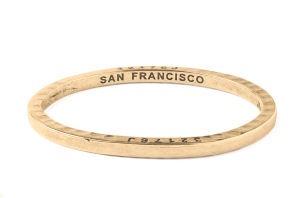 San Francisco Caliber_Brass Bangle